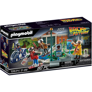 PLAYMOBIL Back to the Future deel II Hoverboard achtervolg
