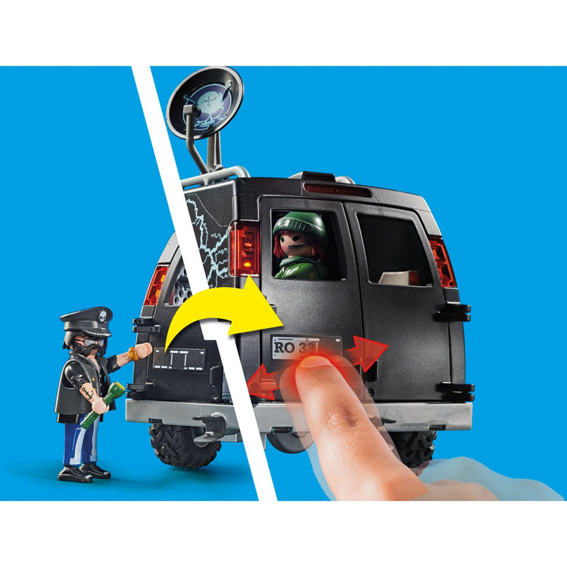 Load image into Gallery viewer, PLAYMOBIL PLAYMOBIL City Action Politiehelikopter: achtervolging van
