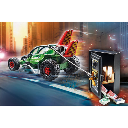 Playmobil City Action Politiekart Achtervolging van de Kluisrover 70577