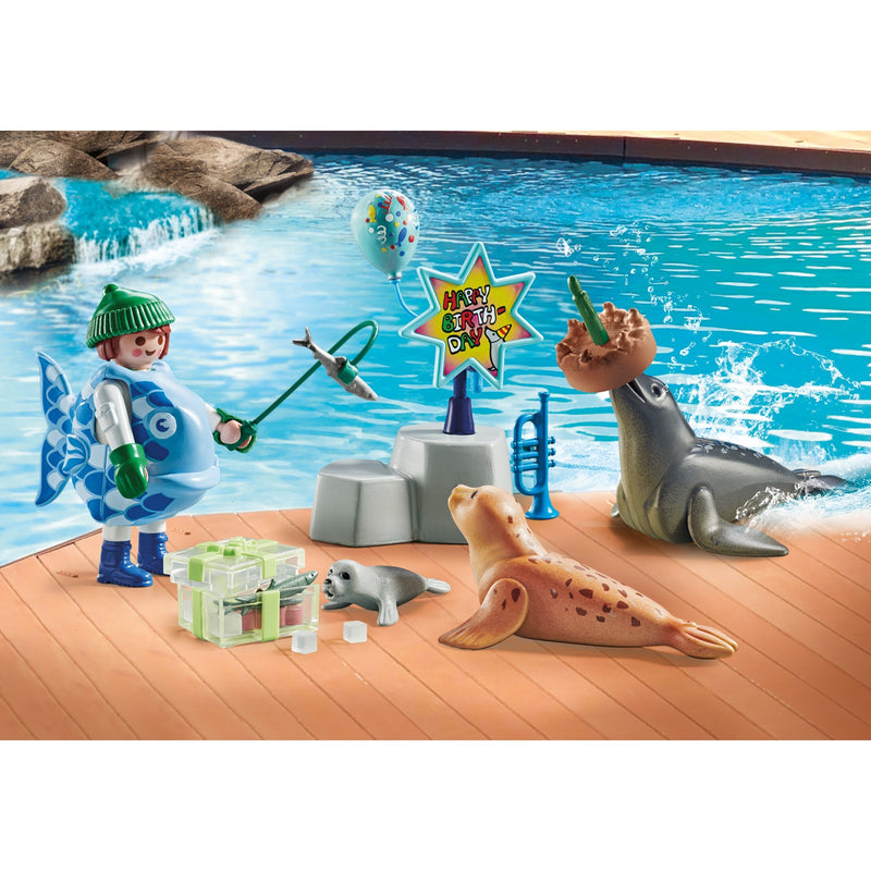 Load image into Gallery viewer, PLAYMOBIL My Life Dieren Voeren 71448
