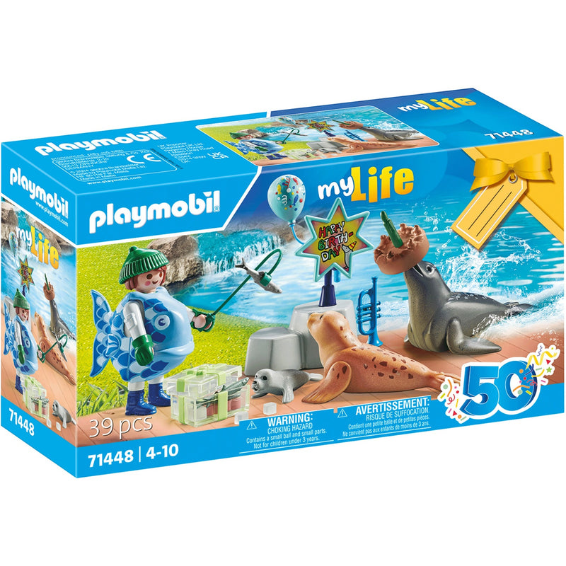Load image into Gallery viewer, PLAYMOBIL My Life Dieren Voeren 71448
