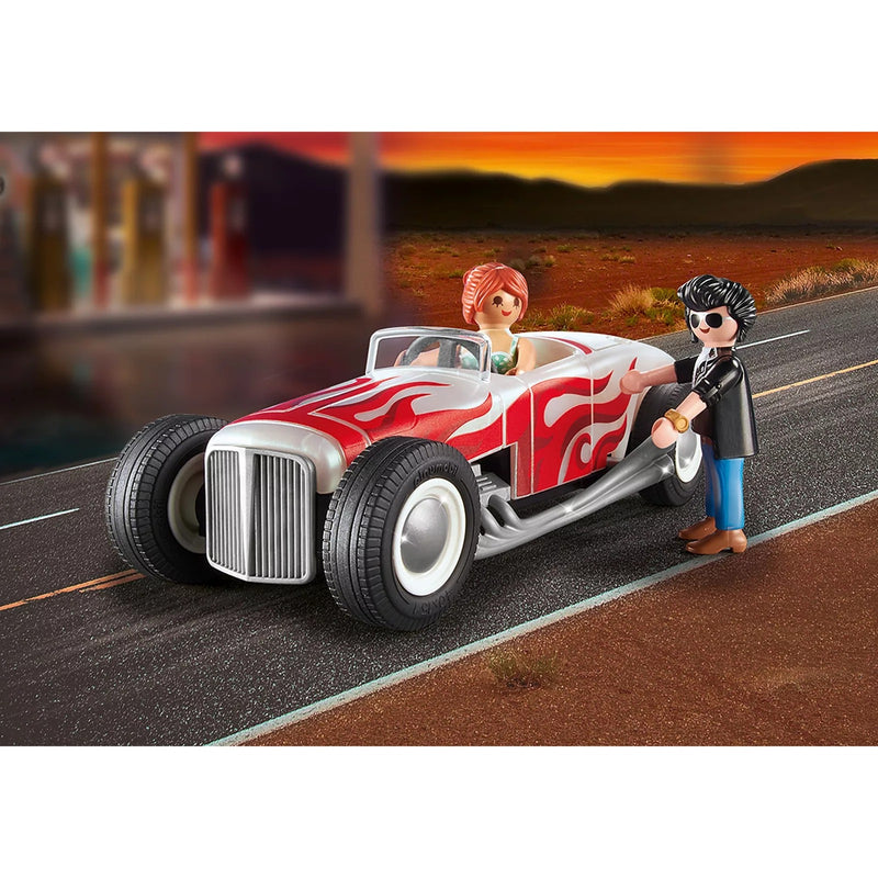 Load image into Gallery viewer, Playmobil City Life Starterpack Hot Rod 71078
