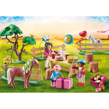 PLAYMOBIL Country Kinderverjaardagsfeestje op de Ponyboerderij 70997