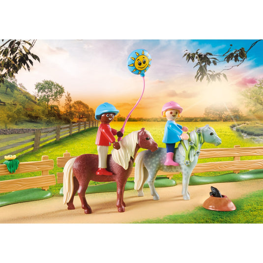 PLAYMOBIL Country Kinderverjaardagsfeestje op de Ponyboerderij 70997