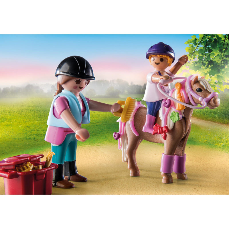Load image into Gallery viewer, PLAYMOBIL Starterpack Paardenverzorging 71259
