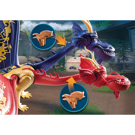 Playmobil Dragons: The Nine Realms Wu Wei met Jun 71080