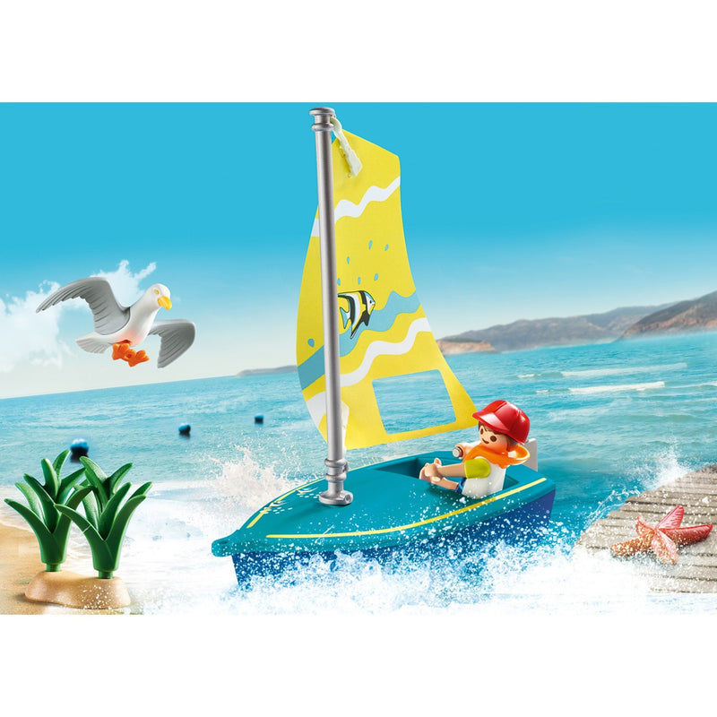 Load image into Gallery viewer, Playmobil Family Fun Zeilbootje 70438
