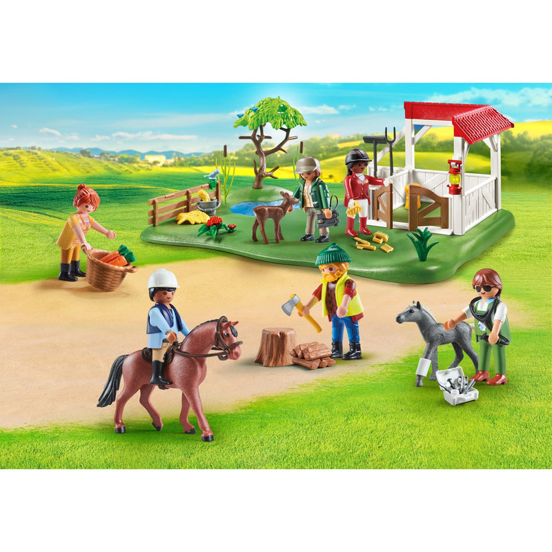 Load image into Gallery viewer, Playmobil My Figures Paardenranch 70978
