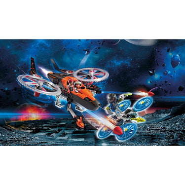 PLAYMOBIL Galaxy Police Galaxy piratenhelikopter