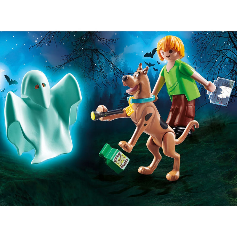Load image into Gallery viewer, PLAYMOBIL PLAYMOBIL SCOOBY-DOO! Scooby en Shaggy met geest
