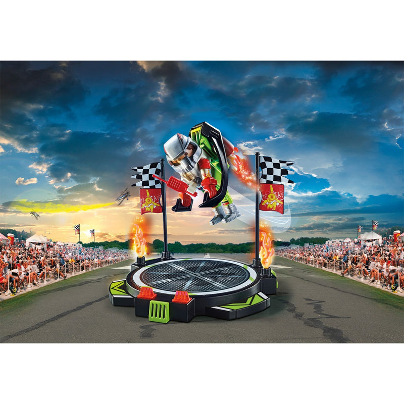 Load image into Gallery viewer, PLAYMOBIL Stuntshow Air Stuntshow Jetpack-vlieger
