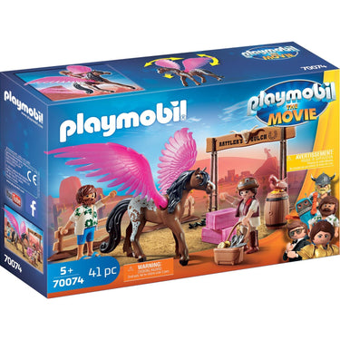 PLAYMOBIL PLAYMOBIL THE MOVIE Marla en Del met gevleugeld paard