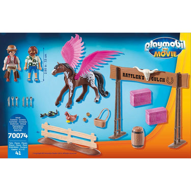 PLAYMOBIL PLAYMOBIL THE MOVIE Marla en Del met gevleugeld paard