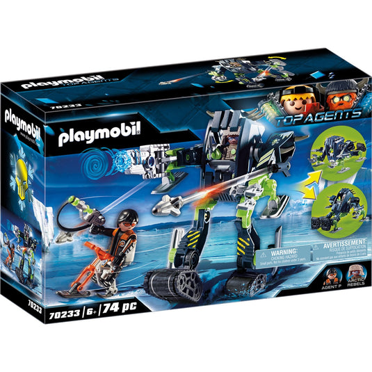 PLAYMOBIL Top Agents Arctic Rebels sneeuwrobot