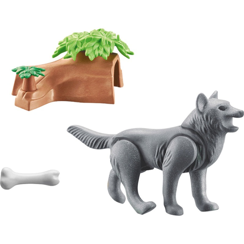 Load image into Gallery viewer, PLAYMOBIL Wiltopia Wolf 71056
