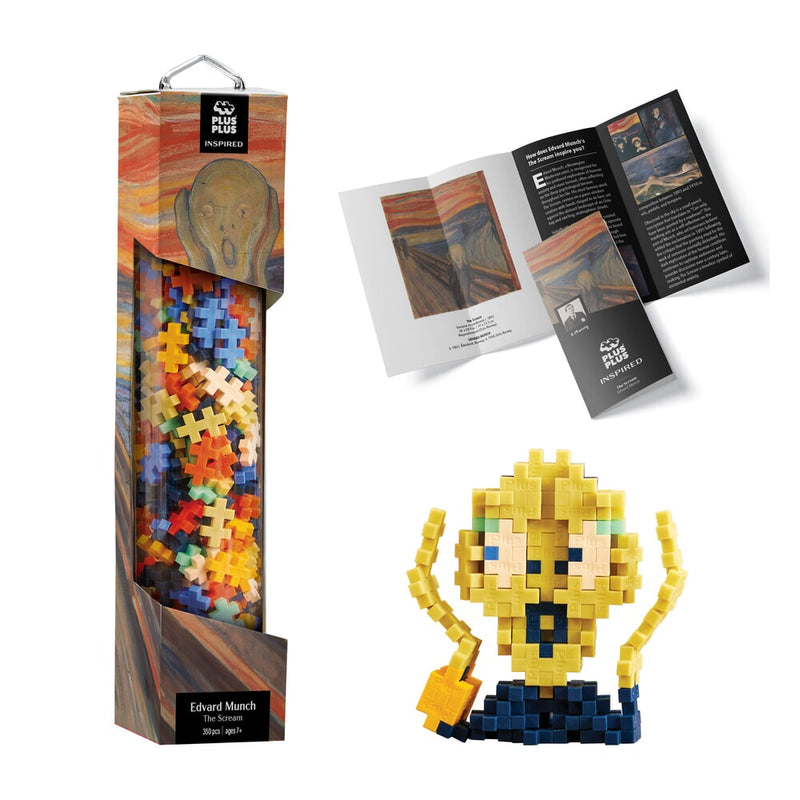 Load image into Gallery viewer, Plus plus the scream plus-plus inspired (4333)
