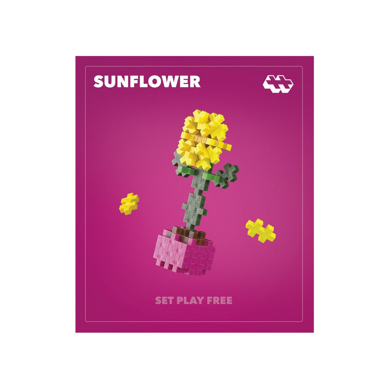 Load image into Gallery viewer, Plus plus plant packs - sunflower plus-plus flowers plants (4340)
