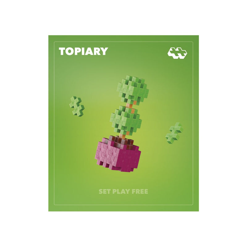 Load image into Gallery viewer, Plus plus plant packs - topiary plus-plus flowers plants (4341)
