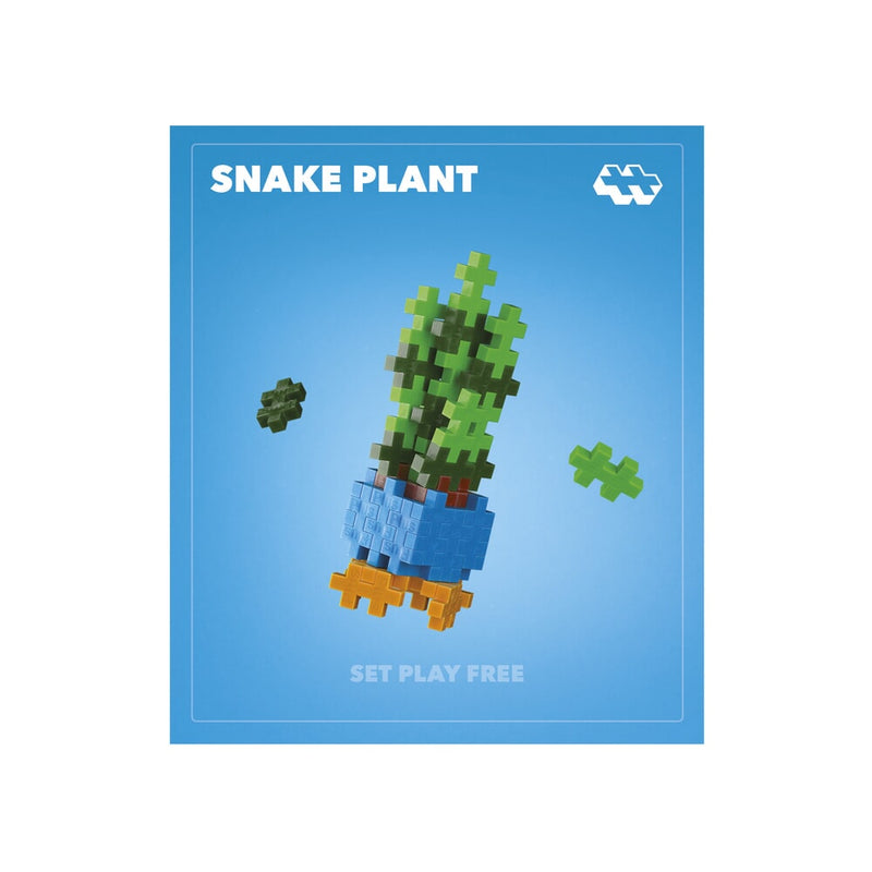 Load image into Gallery viewer, Plus plus plant packs - snake plant plus-plus flowers plants (4342)
