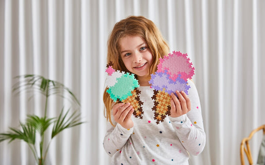Plus plus plus-plus puzzle by number ice cream cones 250 pcs (4346)