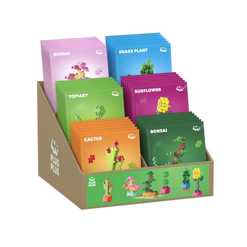 Load image into Gallery viewer, Plus plus plant packs - display (36 pcs) plus-plus flowers plants (7494)
