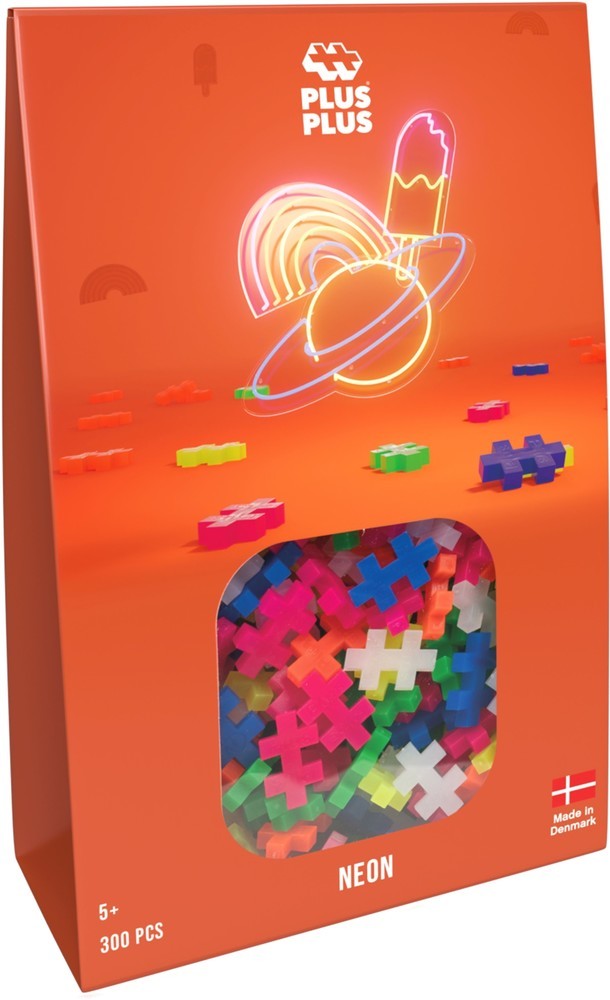 Load image into Gallery viewer, Plus plus neon plus-plus: 300 stuks (3351)
