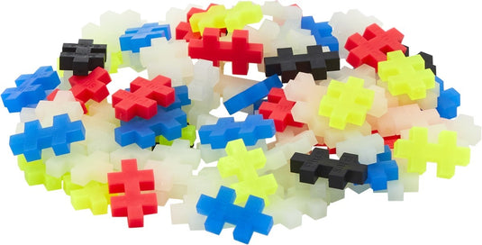 Plus plus tube glow plus-plus: 100 stuks (4282)