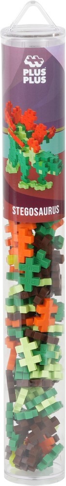 Load image into Gallery viewer, Plus plus tube stegosaurus plus-plus: 100 stuks (4093)
