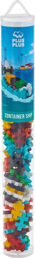 Load image into Gallery viewer, Plus plus tube container schip plus-plus: 100 stuks (4286)
