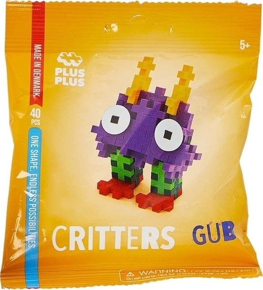 Plus plus critters gub plus-plus: 40 stuks (3927)