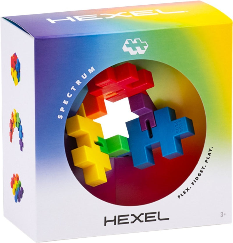 Load image into Gallery viewer, Plus plus hexel spectrum plus-plus: 6 stuks (3485)
