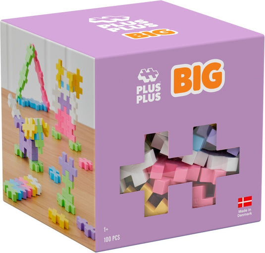 Plus plus pastel big plus-plus: 100 stuks (3412)