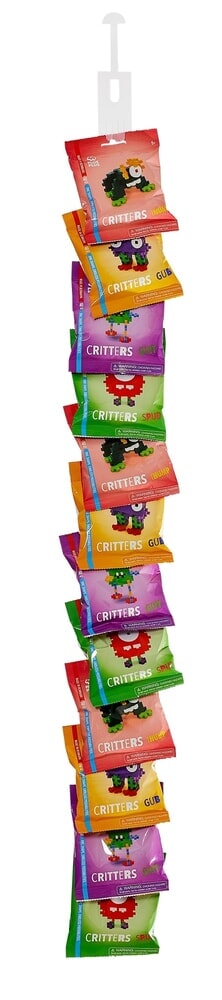 Plus plus plus-plus critters clip strip: 2x12 stuks. (7297)