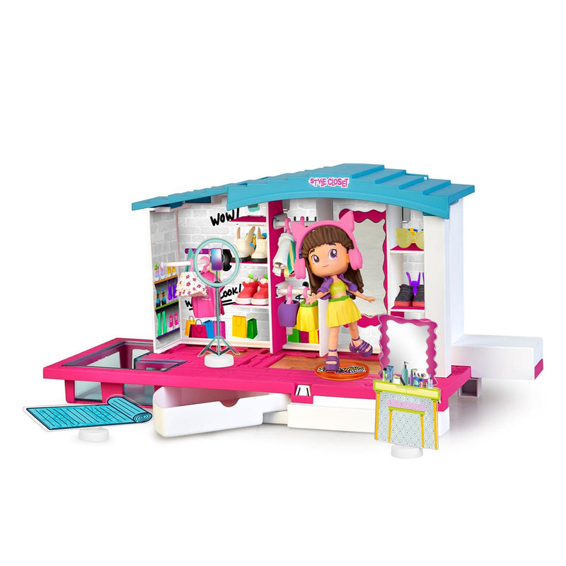 Load image into Gallery viewer, Pinypon top style closet kledingkast
