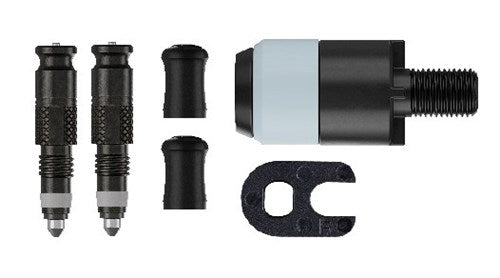 Load image into Gallery viewer, Schwalbe ventiel conversiekit clik sv-scv + pompkop adapter
