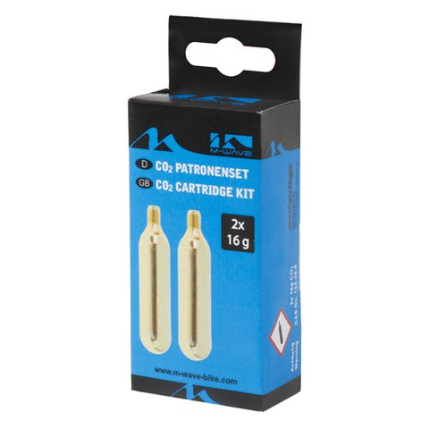 Co2 cartridges 16gr. set of 2