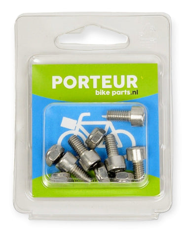 Porteur bout en moer m6 inbus rvs