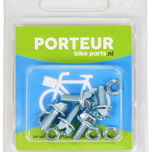 Spatbordbout+moer Porteur M5x12 (5)