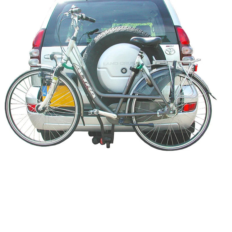 Load image into Gallery viewer, fietsendrager Klick Fast II met kentekenhouder 2 fietsen
