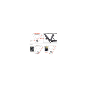 Praxis trapas adapter m24 shimano bb30 pf30 road 68mm