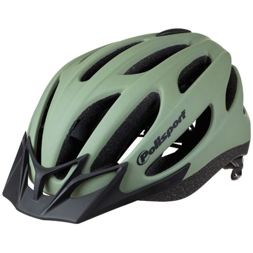 Polisport mtb helm sport-flow m 55-57cm mat groen