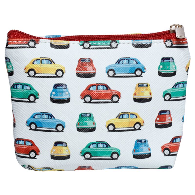 Load image into Gallery viewer, Retro fiat 500 pvc portemonnee
