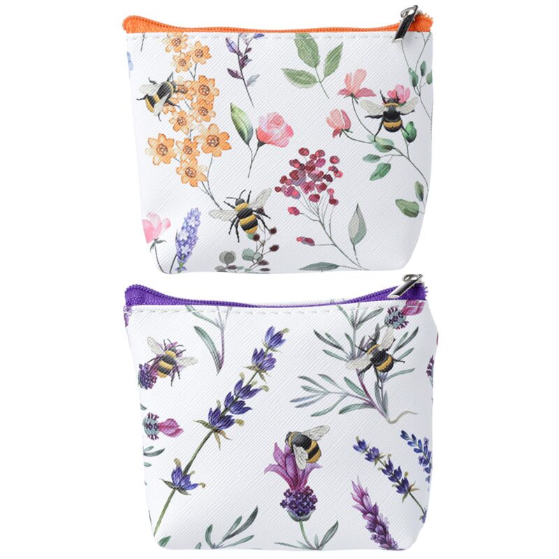 Load image into Gallery viewer, Nectar meadows bij bij pvc portemonnee
