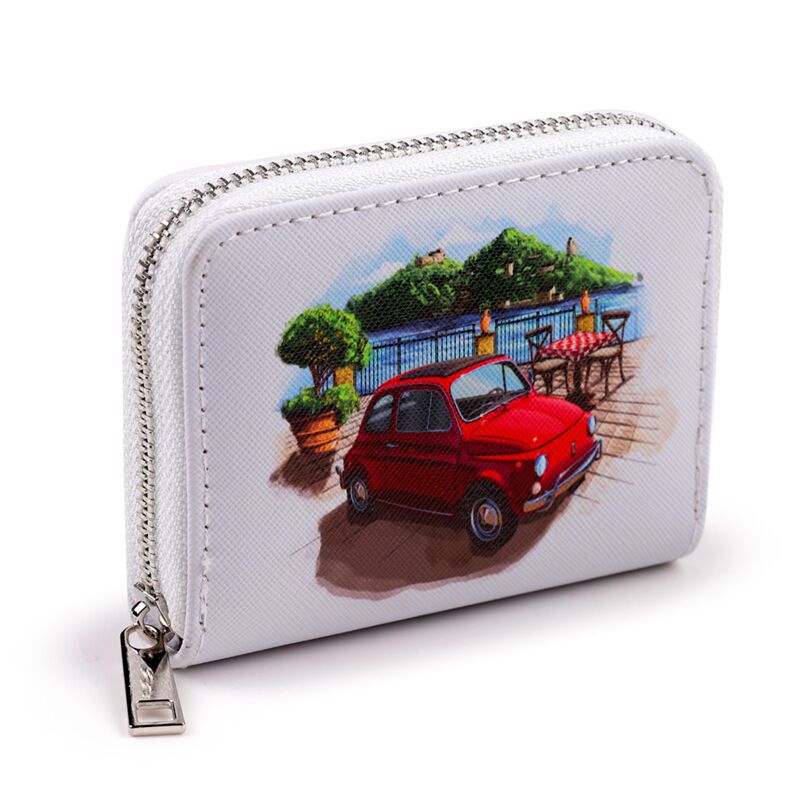 Load image into Gallery viewer, Fiat 500 rondrits portemonnee - small
