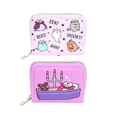 Union pusheen de kat halloween rondrits portemonnee - small
