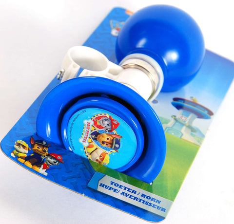 paw patrol bicycle horn - boys - blue white