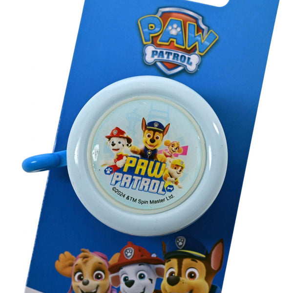 Bel paw patrol licht blauw op kaart