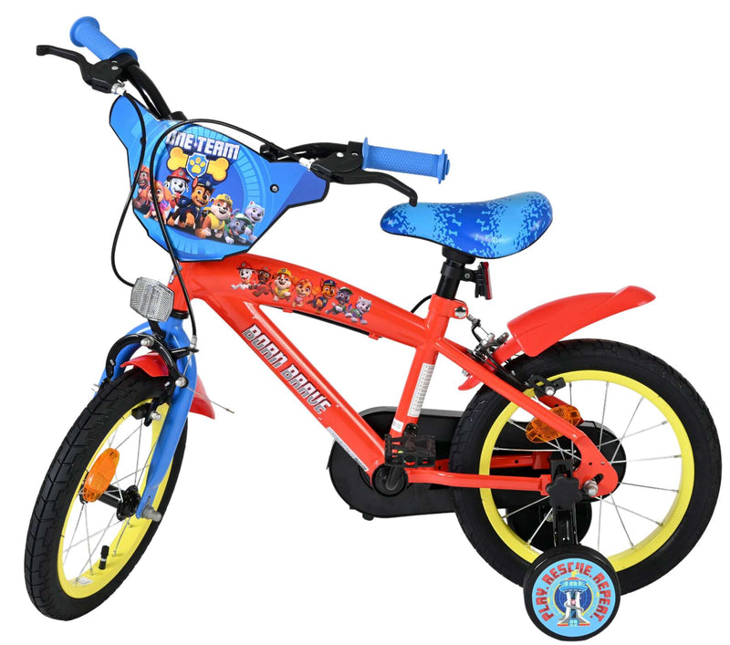 Load image into Gallery viewer, Paw patrol kinderfiets - jongens - 14 inch - twee handremmen
