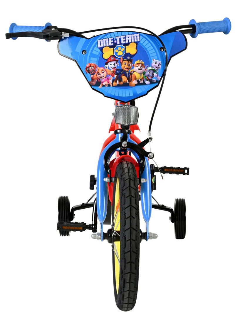 Load image into Gallery viewer, Paw patrol kinderfiets - jongens - 14 inch - rood blauw
