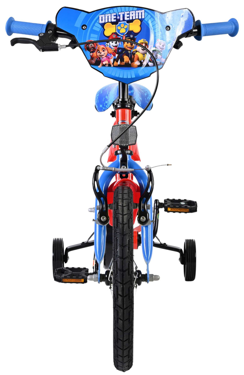 Load image into Gallery viewer, Paw patrol kinderfiets - jongens - 16 inch - rood blauw
